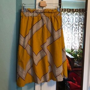 Adorable Anthropologie skirt. Lined!